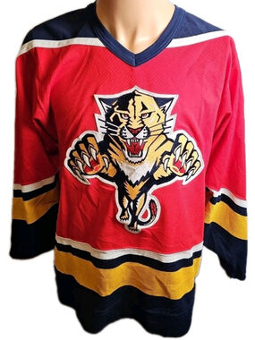Vintage Florida Panthers NHL Jersey CCM Made In Canada Men's Size Small Adult